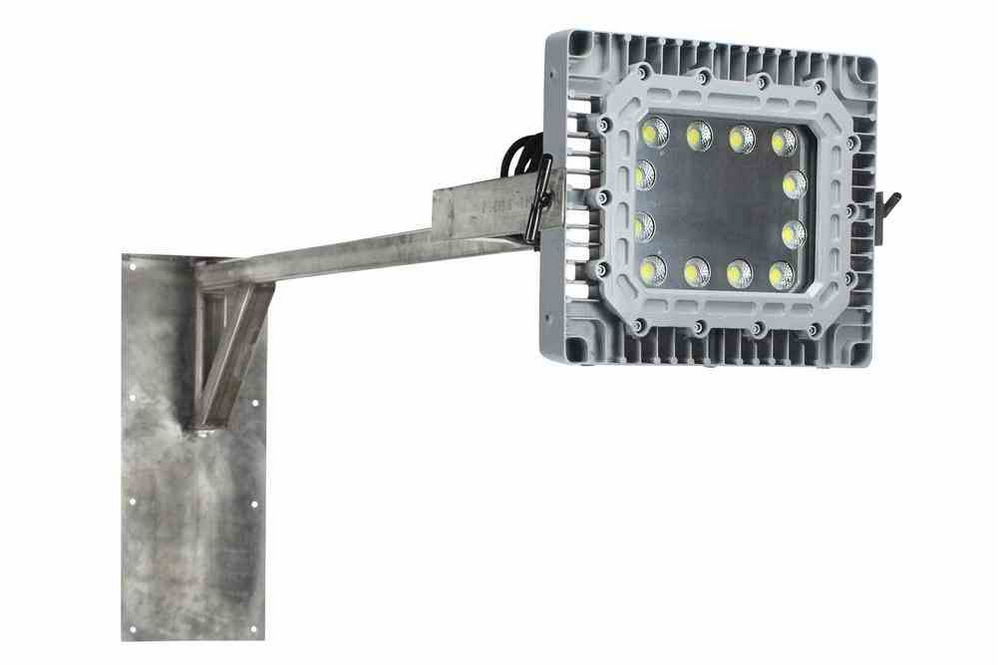 150 Watt Explosion Proof LED Swing Arm - 5 Foot Stainless Steel Arm - 21,000 Lumens - C1D1 - PuriLite