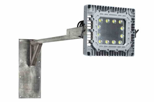 150 Watt Explosion Proof LED Swing Arm - 5 Foot Stainless Steel Arm - 21,000 Lumens - C1D1 - PuriLite