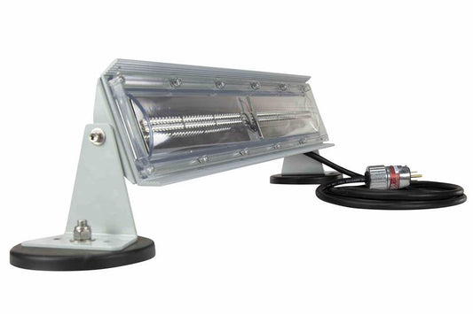 Adjustable Magnetic Mount Explosion Proof Low Profile Linear LED Light - 120-277VAC - EXP Cord Cap - PuriLite