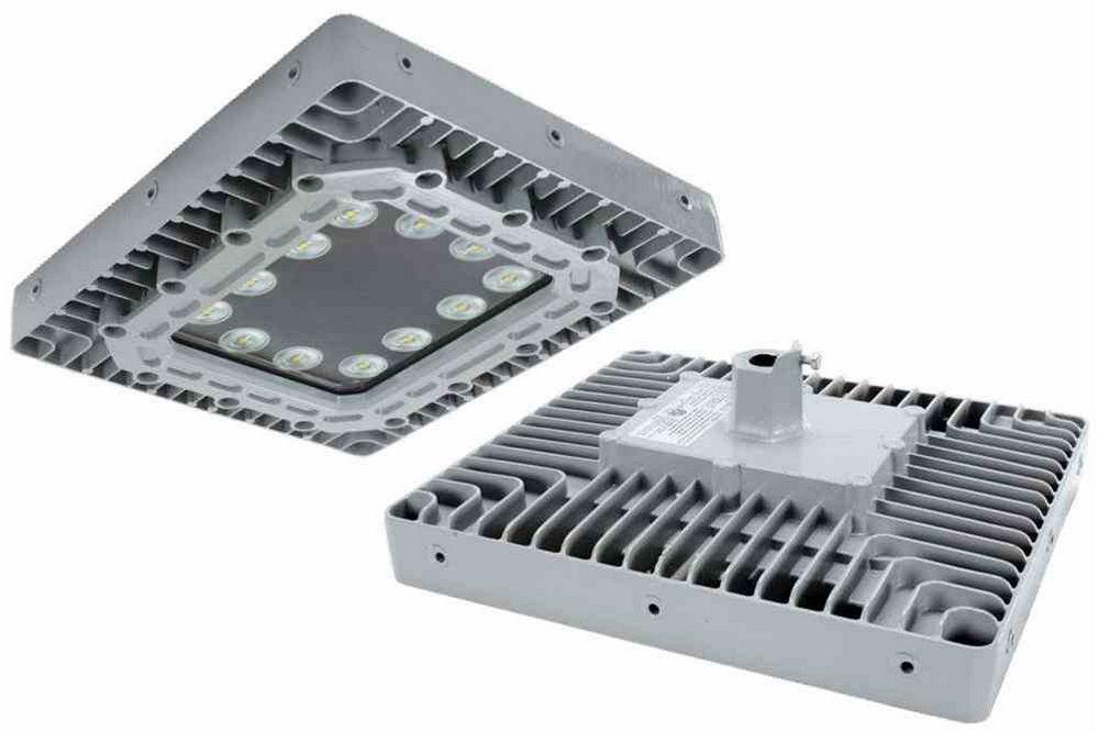 Explosion Proof 150 Watt Low Bay LED Light Fixture - 140Ãƒâ€šÃ‚Â° Spread - Paint Booth Approved - C2D1 - PuriLite
