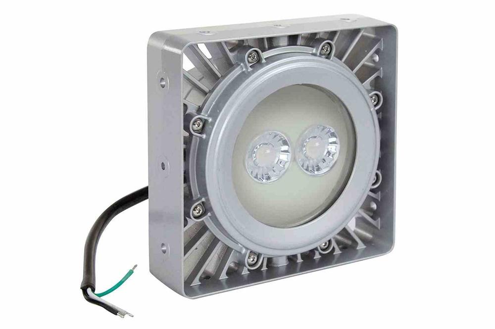 25W Hazardous Location Low Bay LED Light Fixture - Paint Spray Booth Approved - 3,500 Lumens - T5 - PuriLite