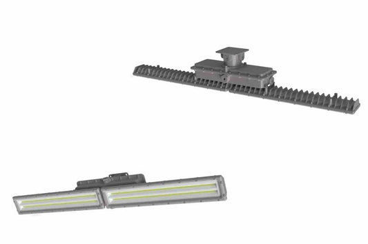100W Hazardous Location Integrated LED Linear Fixture - C2D1 - 120-277V - 15,300 lms/Ceiling Mount - IP66/Field Serviceable - PuriLite