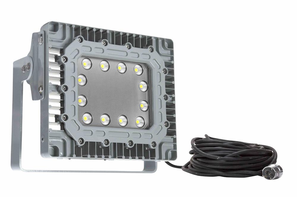 150 Watt Explosion Proof LED Flood Light - Surface Mount - 21000 Lumens - C1D2 - 100ft Cord - PuriLite