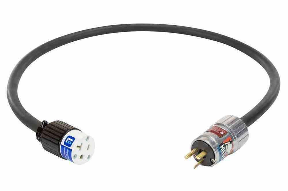 Explosion Proof Industrial Line Cord & Plug - 20 Amp Rated - 1' Pigtail - Line Cord- Hot Work Permit - PuriLite