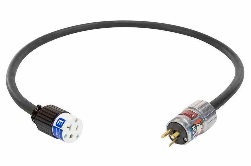 Explosion Proof Fixture/Extension Cord Plug - 20 Amp Rated - 2ft Pigtail - Hot Work Permit - PuriLite