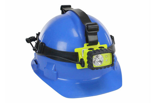 Larson Intrinsically Safe Dual Lamp Headlamp - Five Mode Class 1 Division 1 Headlight - Spot/Flood Beam - PuriLite