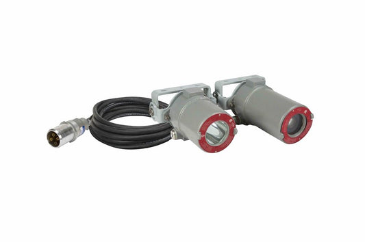 Replacement Camera/Light Assembly for EXPCMR-ALG-OZ-IC-1080P-LE1-1227-QD-12.4-M5 - 10' 12/4 SOOW Cord w/ EXP Plug - PuriLite