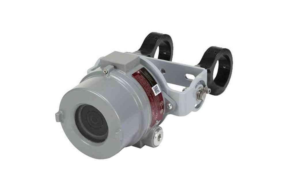 Explosion Proof Network IP Camera - 4.0MP Resolution, Built-in Infrared - 20FPS - IP66 Rated - N4X - Bar Clamp Mount - PuriLite