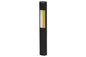 Larson Battery-powered Safety LED Flashlight - White/Amber - Constant/Strobe - (4) AA Batteries - Black - PuriLite