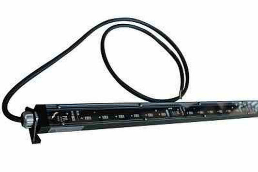 Larson 20W LED Cove Light Fixture - 2' Low Profile Light Strip, Interior/Exterior - 12-24V AC/DC - Weatherproof/IP65 - PuriLite