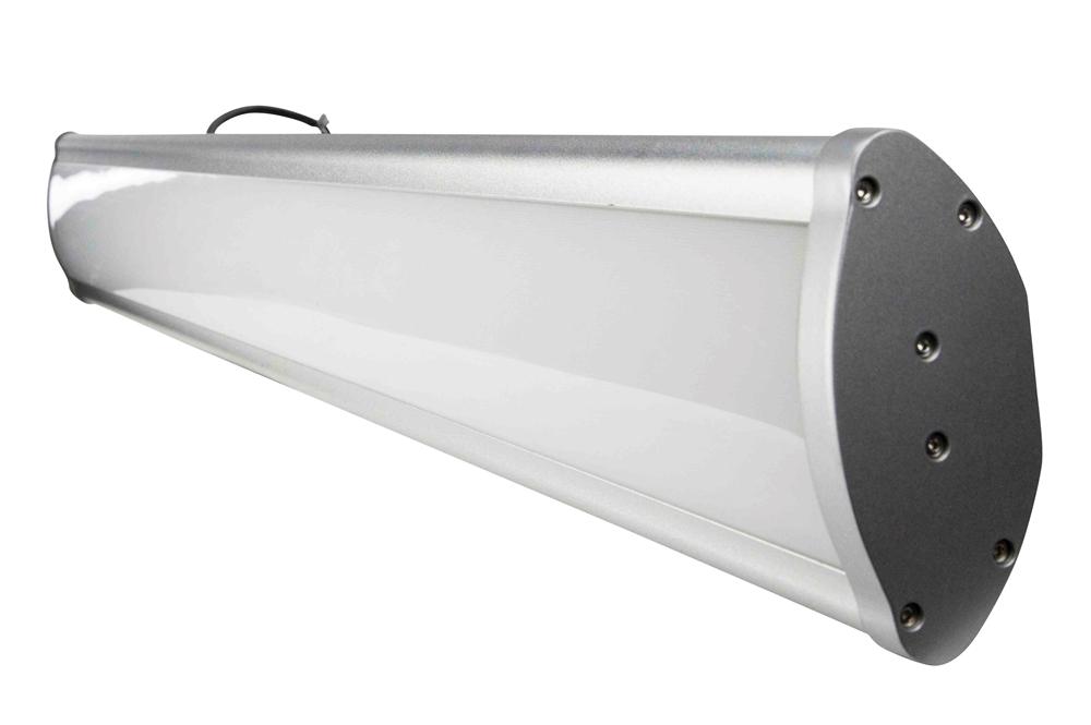 80W General Area Use High Bay LED Light Fixture w/ Emergency Battery Backup - 12800 Lumens - PuriLite