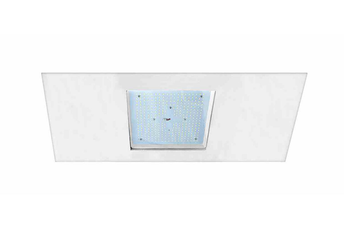 Larson 120W 4X2 Lay-in Troffer Mount LED Fixture w/ Emergency Battery Backup - Vapor Proof - 120/277V AC - PuriLite
