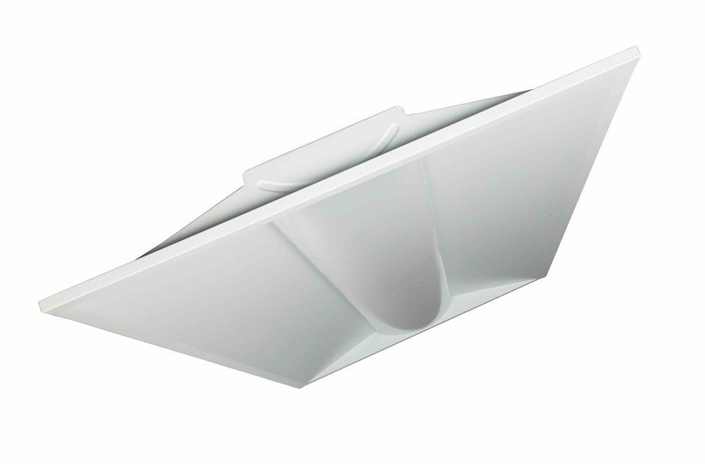 50W 2X4 Lay-in Troffer Mount LED Fixture w/ Emergency BatteryBackup - 6,300 lm - 0-10V Dimmable - PuriLite