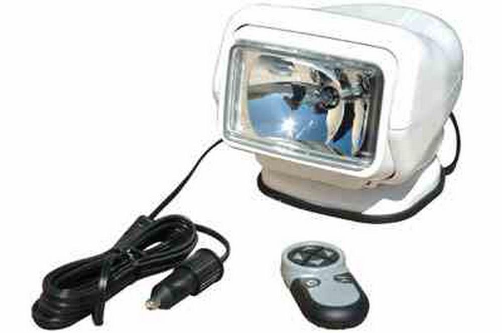 HID Golight Stryker - 35 Watts - 3000 Lumen - Handheld Wireless Remote - White - Magnetic Base - PuriLite