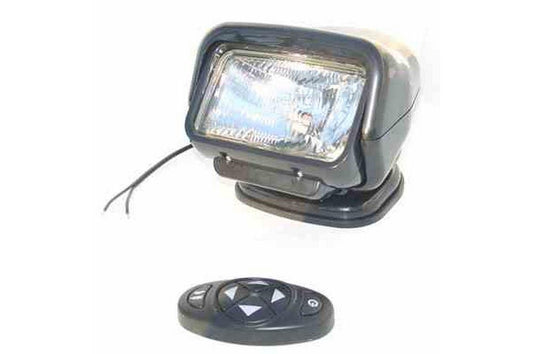 Golight Stryker GL-3151-F 12 volt remote control flood light with dash mount remote control - black - PuriLite