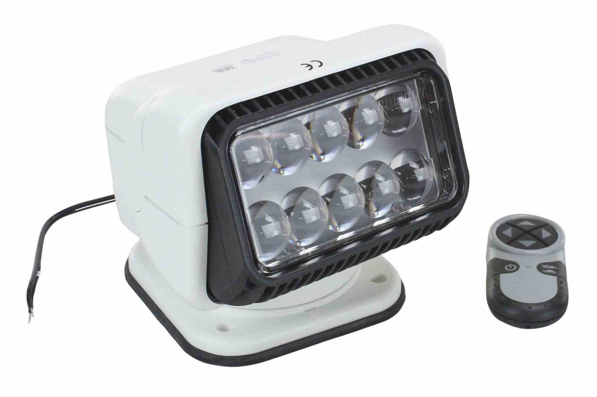 Larson 20004 Golight Wireless Remote Control LED Spotlight - 36 Watt LED - 900' Beam - Perm Mount - PuriLite