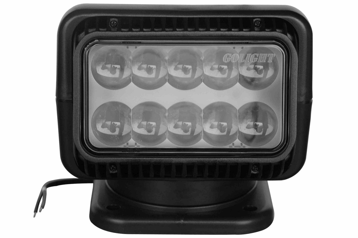 Larson 20514 Golight Wireless Remote, LED Spotlight - 900' Beam - Black - Perm Base - 2520 Lumen - PuriLite