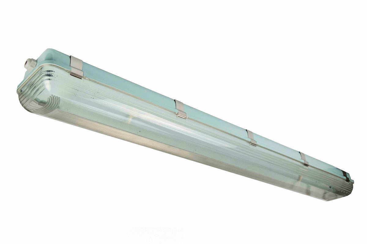 Larson 36 Watt Vapor Proof LED 4 Foot Light for Outdoor Applications - Emergency Battery Backup - Failsafe - PuriLite