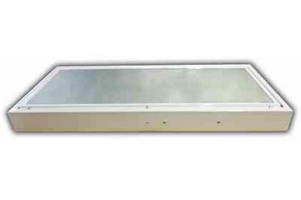 Low Profile Hazardous Area Fluorescent Light - 4 Foot 2 Lamp - Lay-In Mount -Front Load Troffer - PuriLite