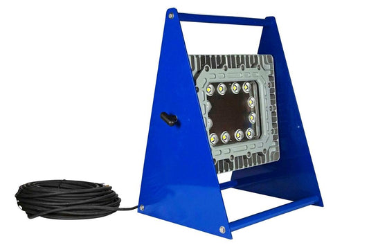 Hazardous Location Lighting - 150 Watts - 30 LEDS - Class 1, Division 2 - Aluminum Pedestal Mount - PuriLite