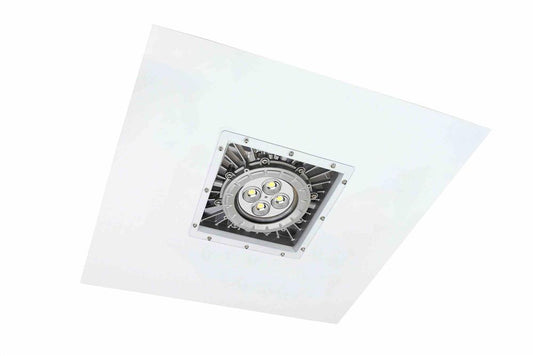 50 Watt Explosion Proof LED Light - 2x2 Lay-In Troffer - Class 1 Div 1 & 2 - Paint Spray Booth Rated - PuriLite
