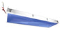 0-10V Dimmable Emergency Hazardous Location LED Lighting - Class I, II Div 2 - 4' 2 Lamp Fixture - Colored LED Bulb - PuriLite