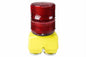 Heavy Duty Portable Warning Light - Red Battery Powered Strobe - Magnetic Mount - PuriLite