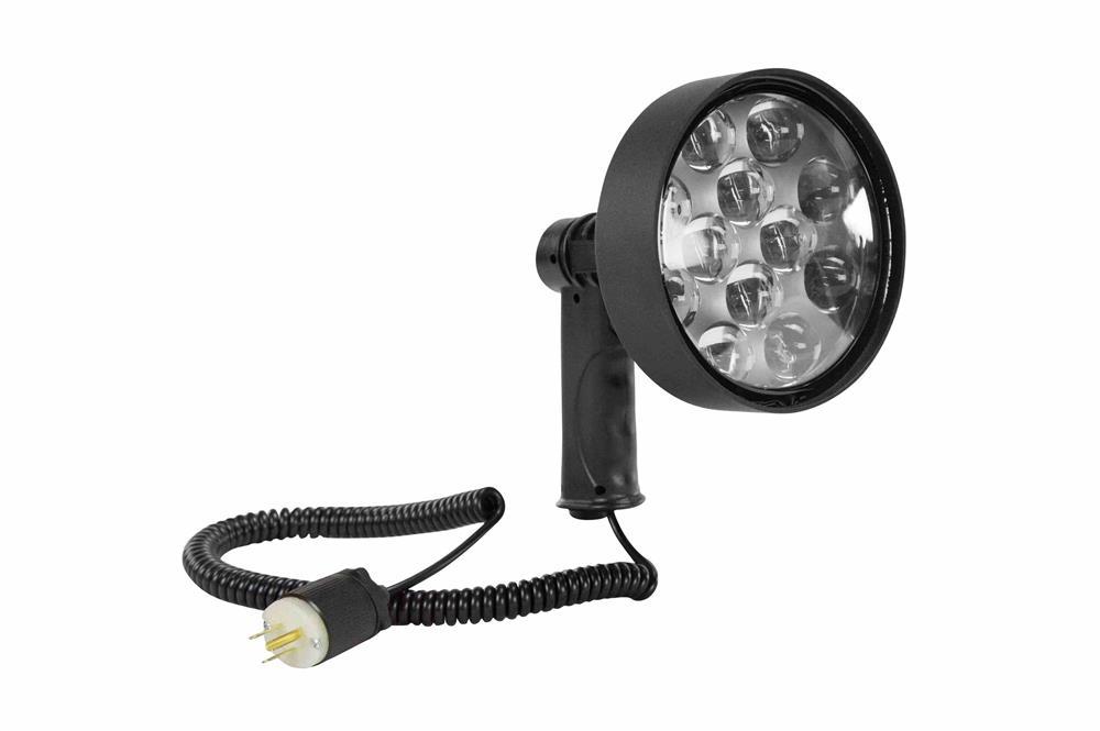 10 Million Candlepower LED Spotlight - 36W - Pistol Grip - 1600' Beam - 3200 Lumens - 5-15P - PuriLite