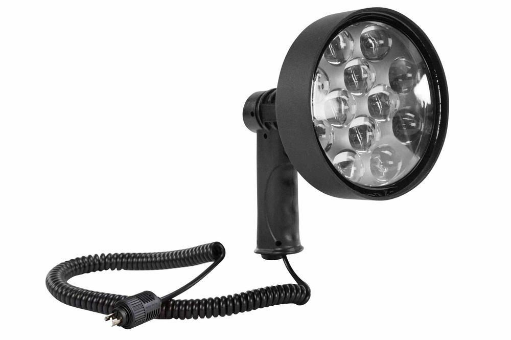 10 Million Candlepower LED Spotlight - 36 Watt - Pistol Grip - 1600 Foot Beam - 3200 Lumens - Scotty 12V Marinco Plug #2127 - PuriLite