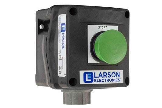 Non-Metallic Explosion Proof Momentary Switch - Mushroom Head Push Button - ATEX/IECEx Certified - PuriLite
