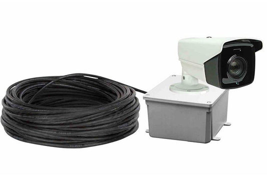 1080p Outdoor Security Camera - Day/Night IR - 120/240V - 1,200' Cord - Stranded Wire - Weatherproof - PuriLite