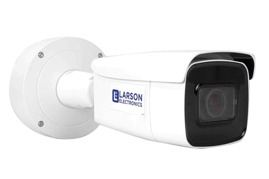 Larson 4MP IP Security Camera - 12V DC/PoE Powered - 100' White Light Distance - IP67 - Smart View - PuriLite