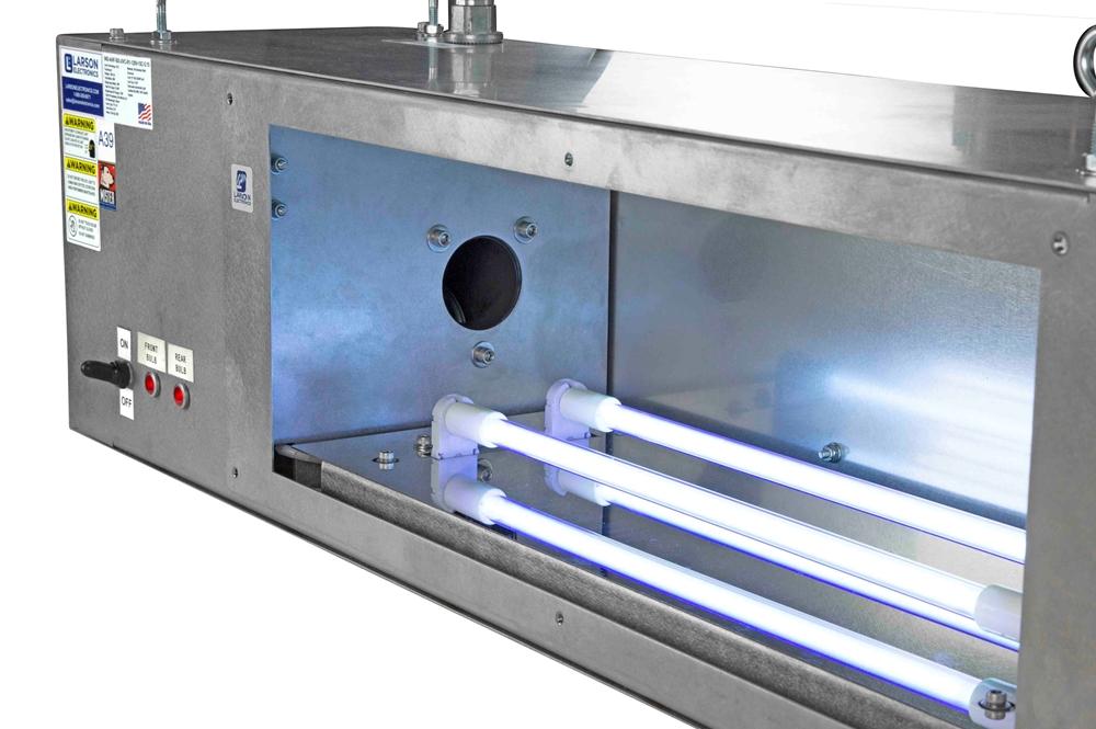 UV Air Sanitation Purifier - Tamper Proof - 120V - (2) 60W T8 UVC Lamps - Hard Wired - Occupied Areas - Ceiling Mount - For Prisons/Correctional Facilities - PuriLite