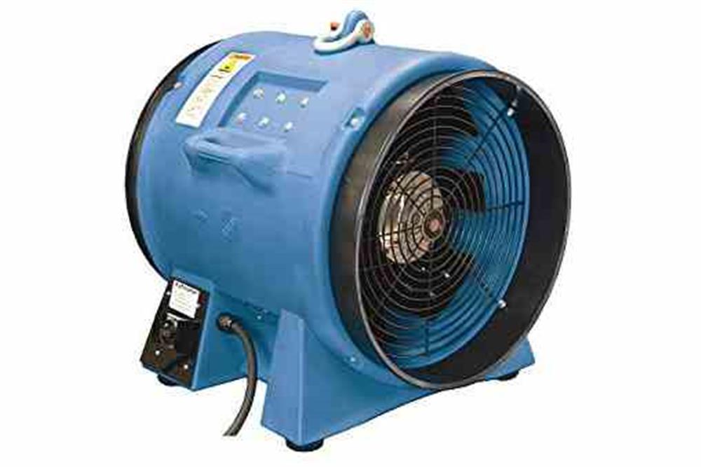 Confined Space Ventilator - 440V 3PH 50/60 Hz - 9968 CFM Rating - 20" Diameter - 20' Cord - PuriLite