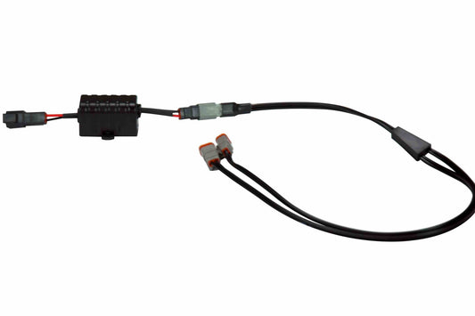 Larson Inline Rectifier - Converts AC to DC - (1) Female Deutsch Line-in - (2) Male Deutsch Y Line Out - PuriLite