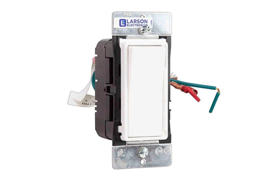 Rocker Slide LED Dimmer Switch - 0-10V Dimming - Fits Standard Wallboxes - PuriLite