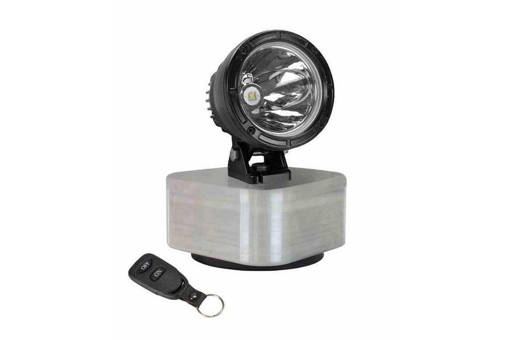 25W Rechargeable LED Spotlight - 1000' Beam - 16aH Battery - 12 Hours - Wireless - Magnetic Mount - PuriLite