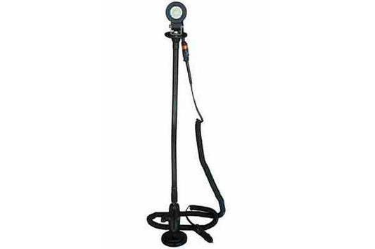 High Intensity LED Light Emitter on Magnetic Goose-Neck Double Ball Joint Base - 3 Watts - 9-32V DC - PuriLite