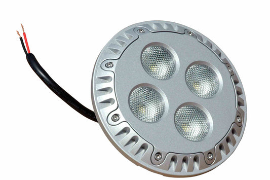 Larson LED PAR 46 Bulb - Replaces PAR 46 Incandescent Bulb - (4) 10W LEDs - 3600 Lumens - Mil-Spec Wiring - PuriLite