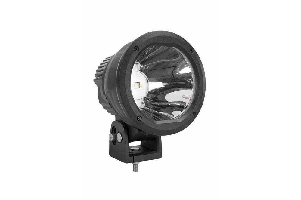 65 Watt High Intensity LED Light - 12-32V DC - 3000ft Spot Beam - 6.7" OD Light Head - PuriLite