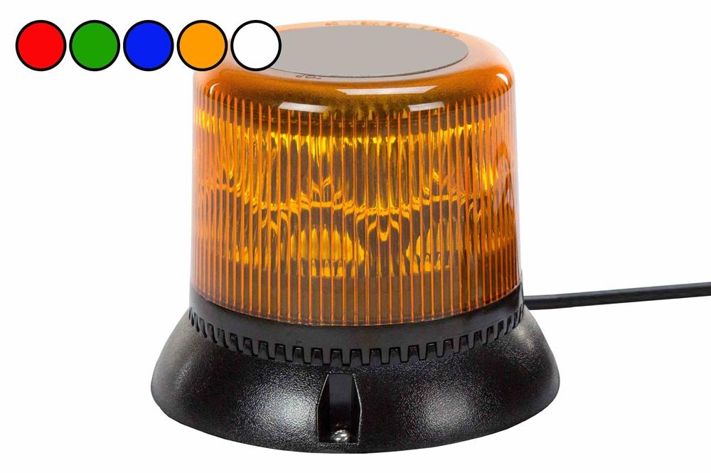 10.2W Single LED Strobing Beacon - Surface Mount - Cigarette Plug - High Output Strobe Light - PuriLite