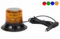Single LED Strobing Beacon - Magnetic Mount w/ Cigarette Plug - (Avail in Blue, Red or Amber) - PuriLite