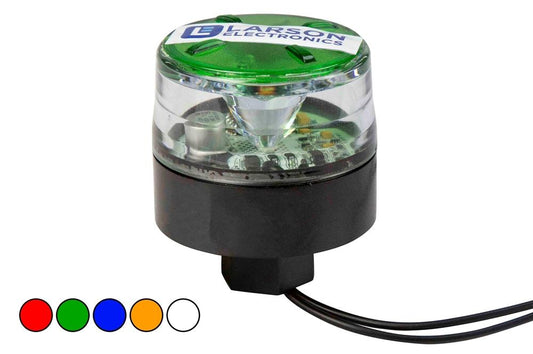 4.8W LED Warning Light - Pipe Mount - 120-240V AC - NEMA 4X - Intense LED Light Output - PuriLite