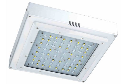 Larson 41 Watt LED Canopy Light - Replaces 175 Watt MH Fixtures - 120-277V AC - IP65 Rated - PuriLite