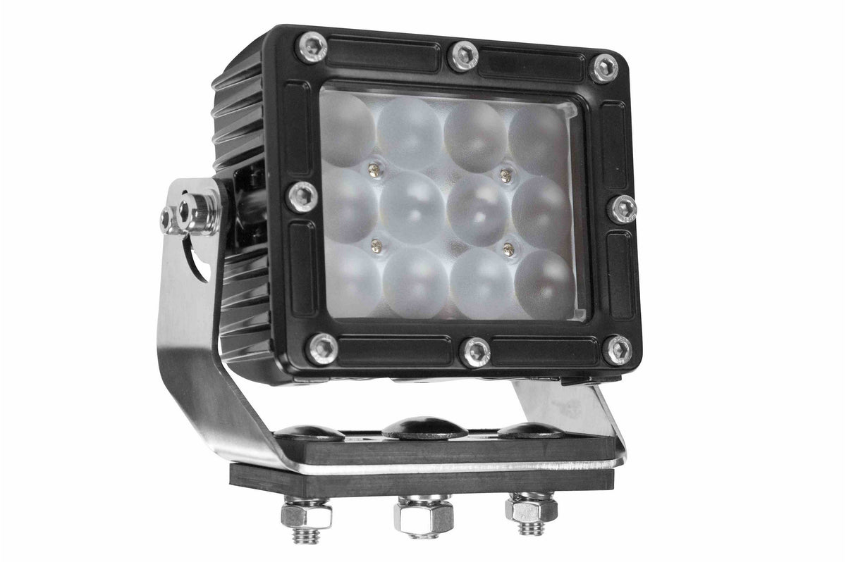 Larson 60 Watt LED Work Light Bar - Aluminum Housing - IP67 - Trunnion Mount Bracket - 9-64V DC - PuriLite
