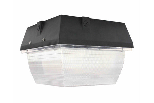 Larson 45 Watt LED Canopy Light - Replaces 175 Watt MH Fixtures - 120-277V AC - IP65 Rated - PuriLite