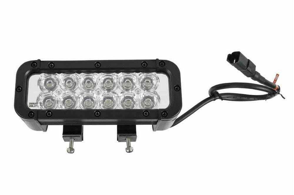 LED Light Emitter Bar - 12 LEDS - 36 Watts - 9-42Volts DC- 2160 lumen - 550'L X 70'W Beam - PuriLite