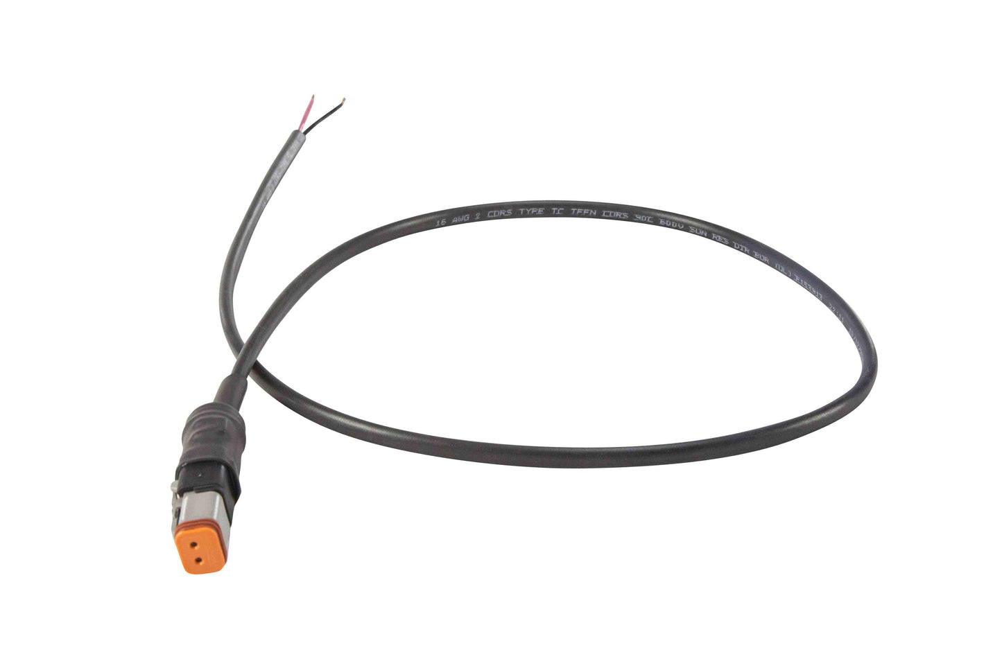 Larson 6' Cable with Male Deutsch Connector and Frayed Ends - PuriLite