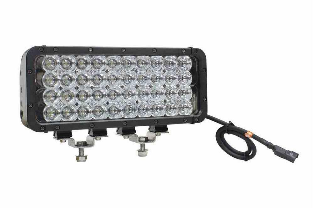 LED Light Emitter - 40 LEDS - 120 Watts - 1300'L X 180'W Spot Beam - 9-42VDC - 7200 Lumen - PuriLite