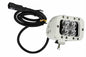 12W LED Light Emitter - 90'L x 70'W Beam - 9-42VDC - 720 Lumen - 4" Harness - Extreme Environment - PuriLite